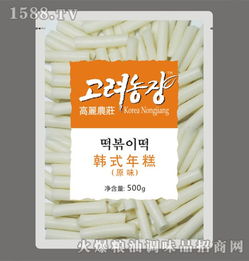 高麗農(nóng)莊500克韓式年糕 原味